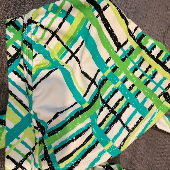 ⭐️4 for $10⭐️ Plaid Striped Bikini Halter Top - Picture 4 of 4